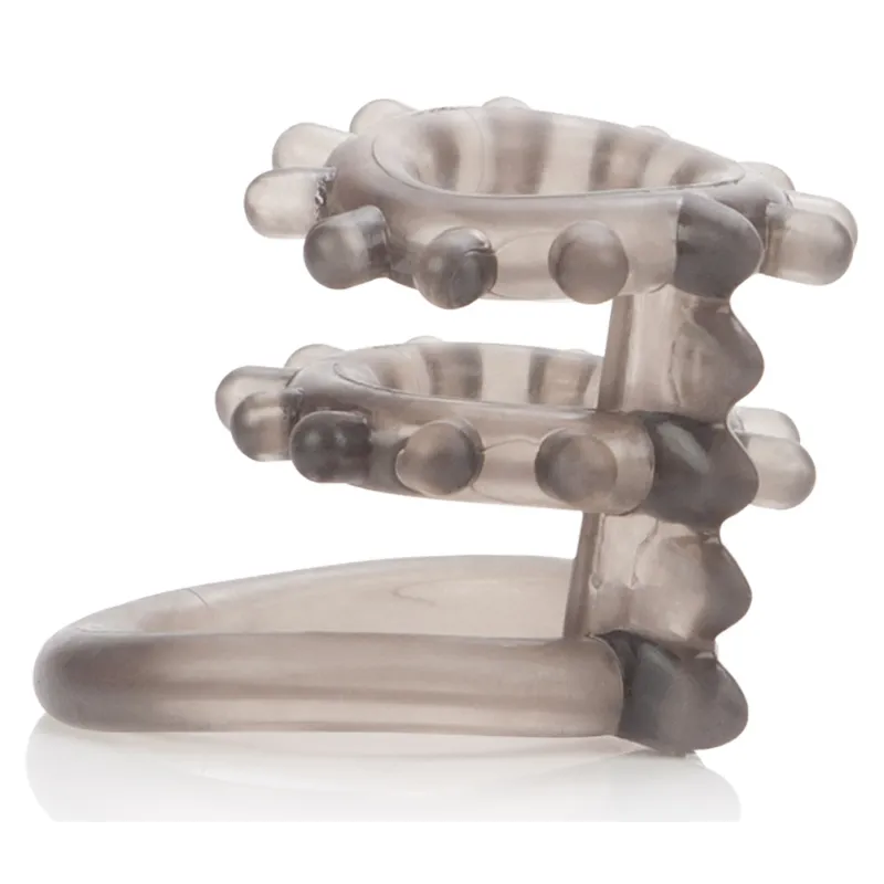 Calexotics Gaine pénienne Cockring Double Pleasure 6cm